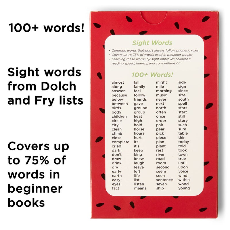 Think Tank Scholar Award-Winning 2nd Grade Sight Words Flash Cards â€“ 100+ Dolch & Fry High-Frequency Words â€“ Build Vocabulary & Reading Fluency â€“ Ages 6â€“9 - Image 3